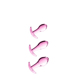 Loveshop dans le 63 La Gaterie Set 3 Plugs Anal Boule en Verre