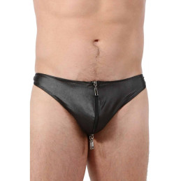 Loveshop dans le 63 La Gaterie String Homme Wetlook Zip Va et