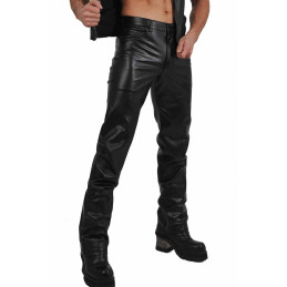 Loveshop dans le 63 La Gaterie Pantalon Homme Wetlook Effet Cuir
