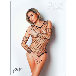 Loveshop dans le 63 La Gaterie Body Mitaine Large Résille Noire