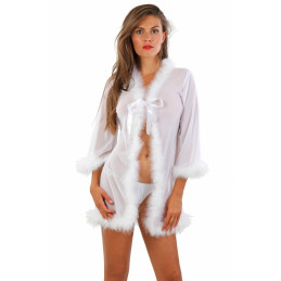 Loveshop dans le 63 La Gaterie Kimono bordé de duvet