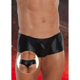 Loveshop dans le 63 La Gaterie Boxer Tanga noir wetlook Homme