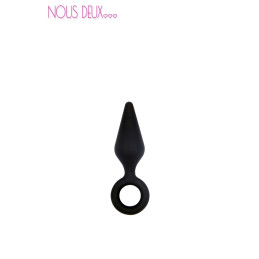 Loveshop dans le 63 La Gaterie Plug Me A Plug Anal Noir 8.7 Cm