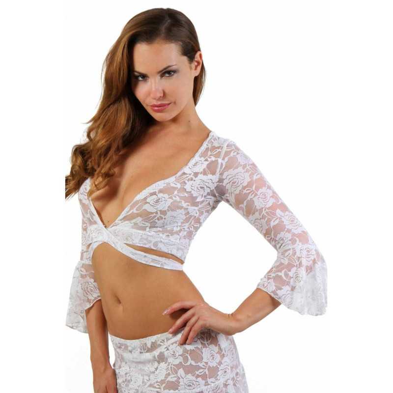 Loveshop dans le 63 La Gaterie Top Dentelle Noué Devant