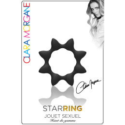 Loveshop dans le 63 La Gaterie Star Ring - Anneau Noir étoile