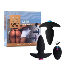 Loveshop dans le 63 La Gaterie Funkybutts Set 2 Plugs Vibrants